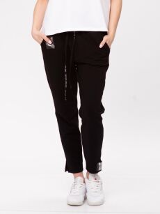Spodnie damskie bawełniane Great Look czarne  824