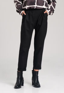 Spodnie damskie cygaretki Soft Office Look 415